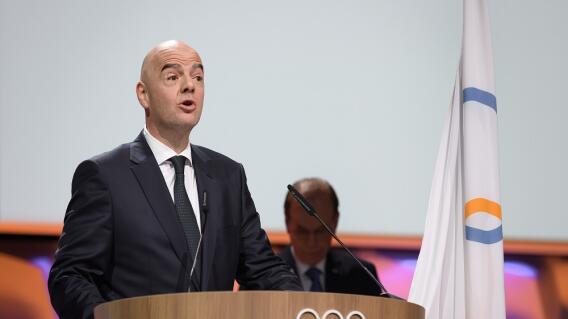 352547_BLU Radio. Gianni Infantino / Foto: AFP 352547_BLU Radio. Gianni Infantino / Foto: AFP