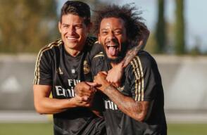 323068_James Rodríguez y Marcelo