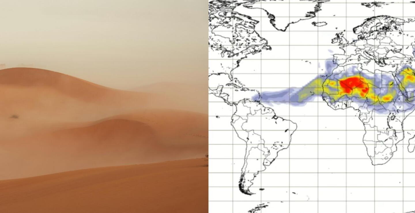 Alertan sobre posible llegada de polvo del Sahara al Caribe colombiano: ¿cuándo afectaría al país?