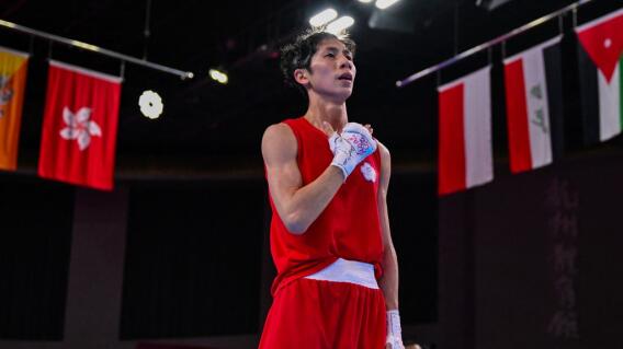 Lin Yu Ting, boxeadora taiwanesa. Lin Yu Ting, boxeadora taiwanesa.