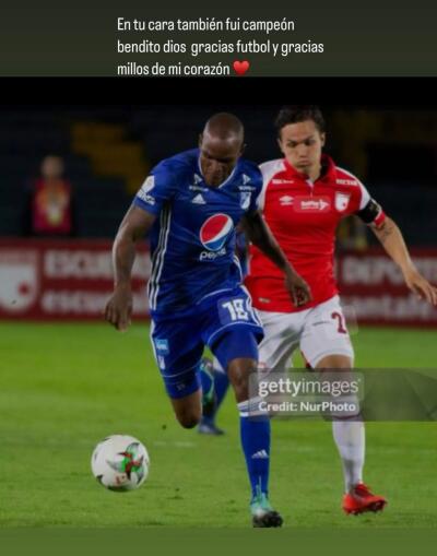 Jair Palacios en duelo contra Santa Fe, por Liga. Jair Palacios en duelo contra Santa Fe, por Liga.