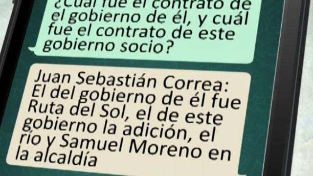Chats comprometedores y soportes de presuntos sobornos en celulares de Otto Bula