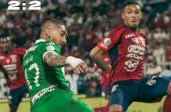 Nacional venció 3-2 al DIM en el clásico antioqueño y se consolidó como líder de la Liga BetPlay