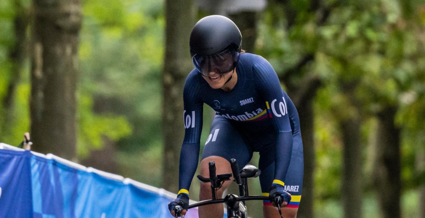 Paula Ossa, medallista paralímpica en París 2024 y campeona Parapanamericana, es parte del nuevo equipo de ciclismo de Bogotá