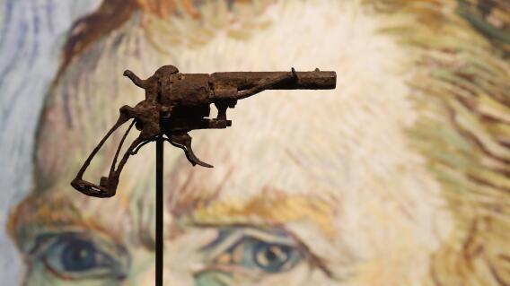 336818_Blu Radio // Arma de Van Gogh // Foto: AFP