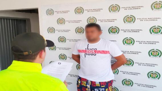 342839_BLU Radio// Capturado en San Andrés por narcotráfico. Foto: Policía