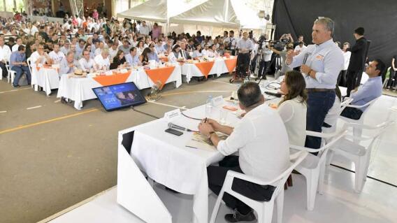 332872_BLU Radio. Presidente Iván Duque en taller Construyendo País // Foto: BLU Radio