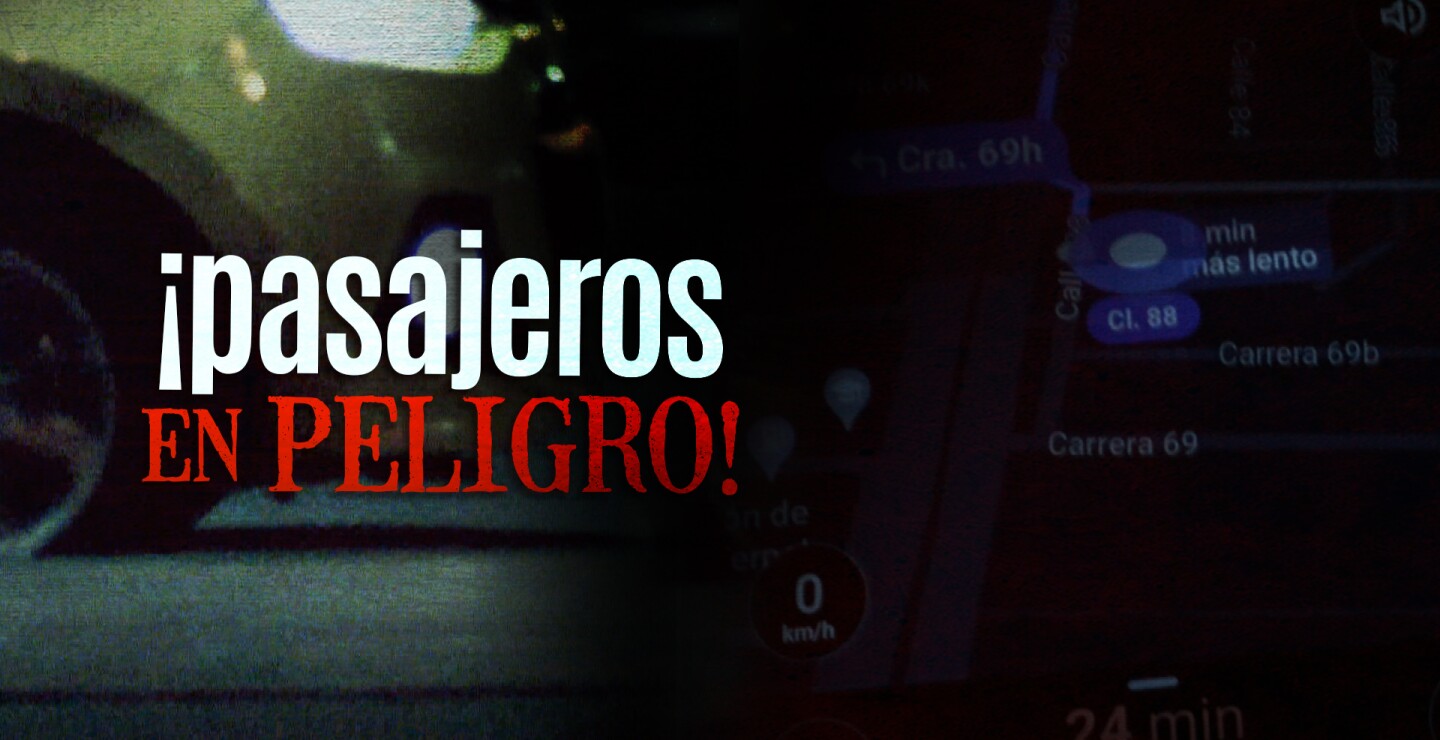 pasajeros en peligro