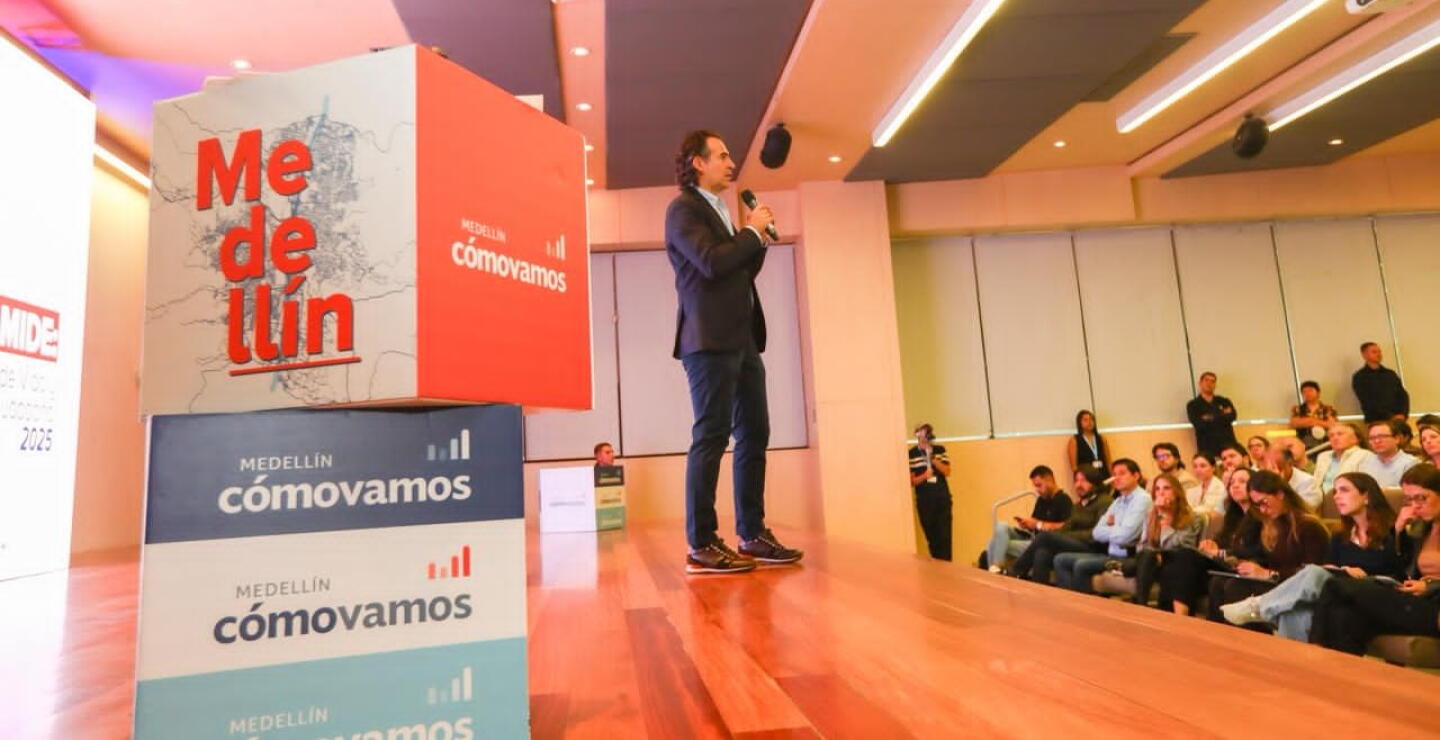 Federico Gutiérrez en informe Medellín Cómo Vamos 