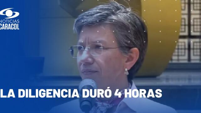 Fiscalía interrogó a Claudia López por presuntos actos de corrupción Fiscalía interrogó a Claudia López por presuntos actos de corrupción