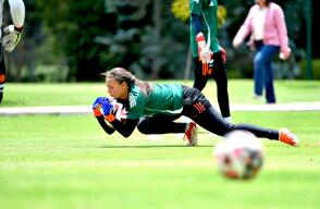 Luisa Agudelo, arquera de la Selección Colombia femenina Sub-20. Luisa Agudelo, arquera de la Selección Colombia femenina Sub-20.