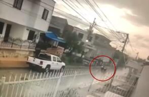 Video muestra asesinato de policía en Cartagena