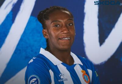 Daniela Caracas, defensora colombiana del Espanyol. 