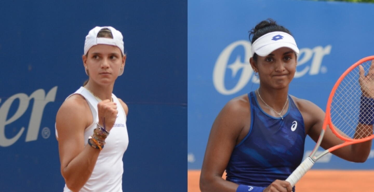 Emiliana Arango y Yuliana Lizarazo tenistas colombianas