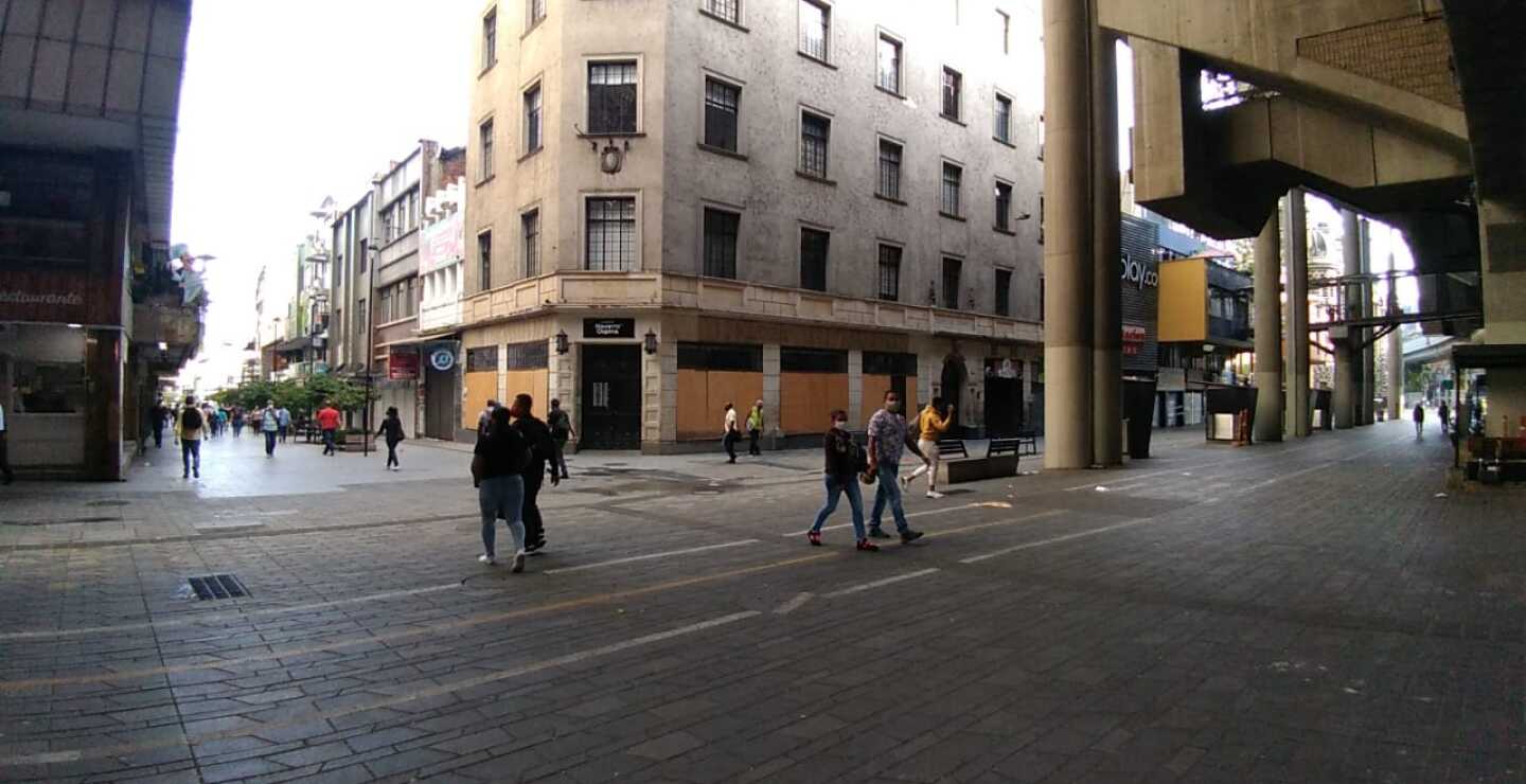 370842_BLU Radio // Cuarentena centro de Medellín // Fotos: BLU Radio.