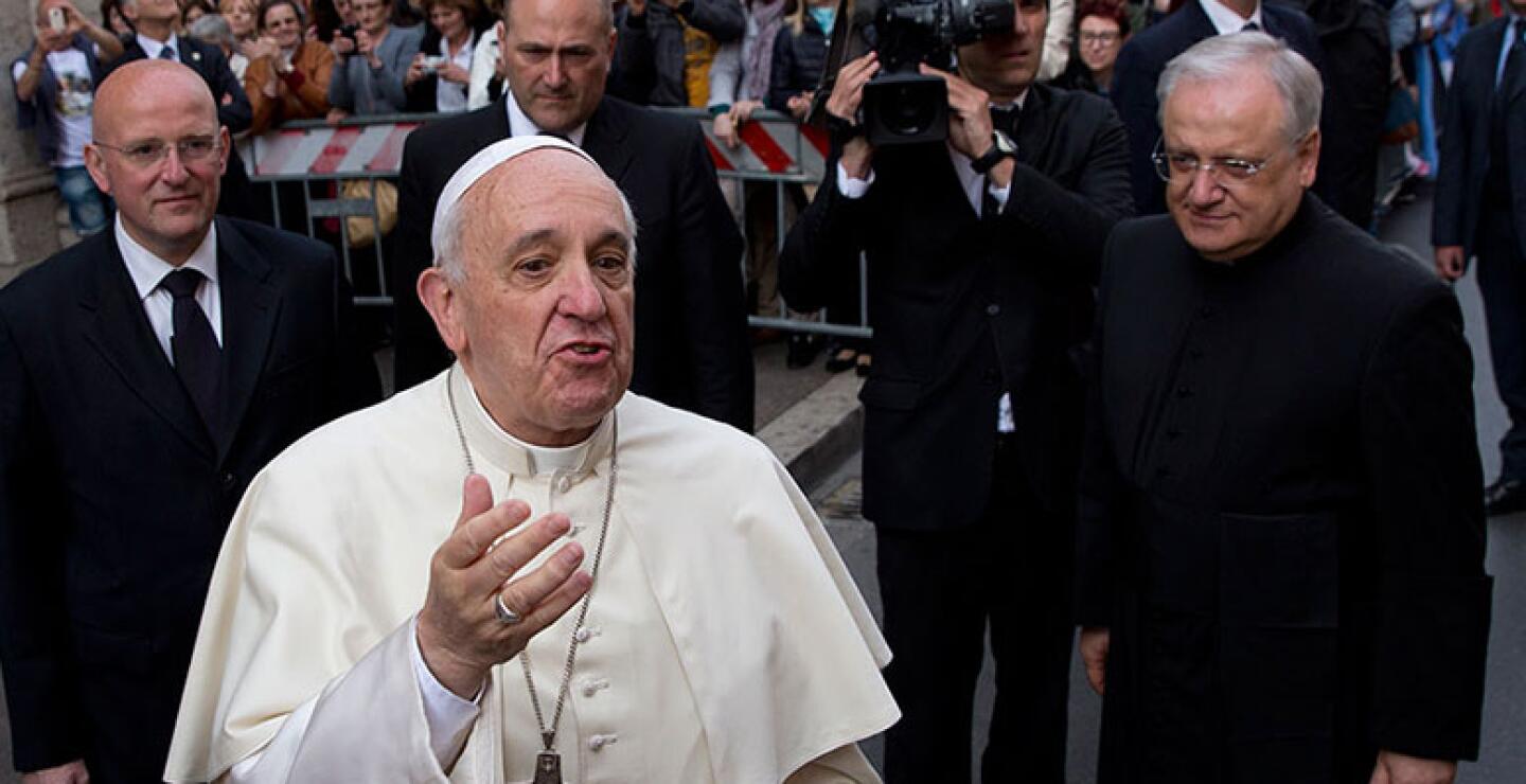 Fue la primera vez en la historia que se elegía un papa por fuera del territorio europeo, por lo que las expectativas sobre sus primeras palabras eran enormes. 