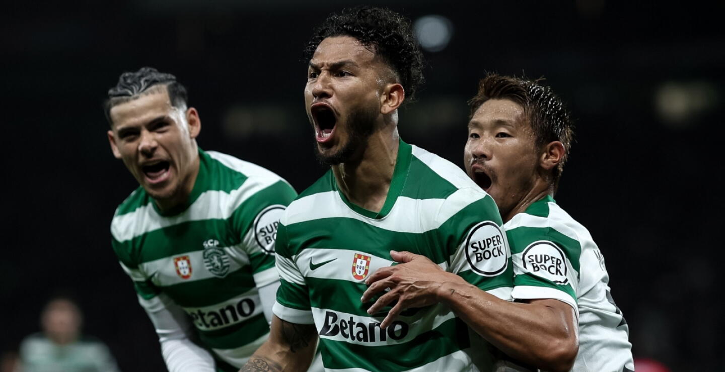 Luis Javier Suárez es gran figura en Sporting Lisboa.