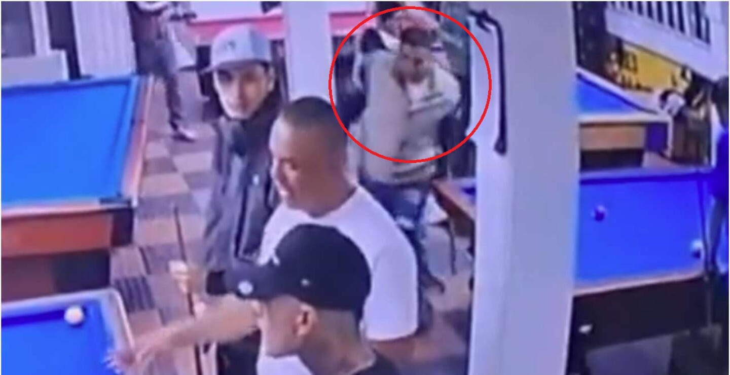 Sicario que asesinó a hombre dentro de un billar en Usme quedó grabado cometiendo el crimen