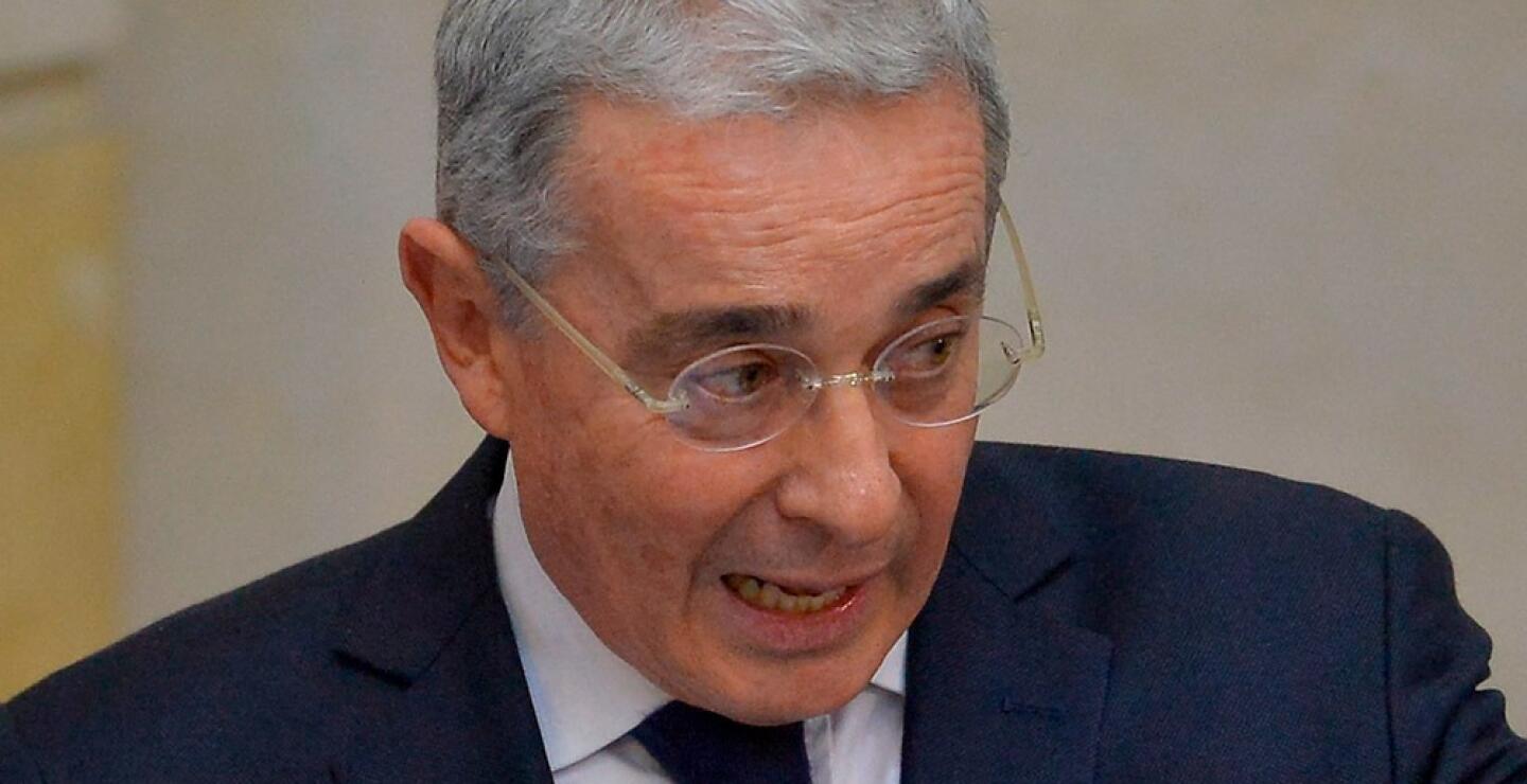 374592_Álvaro Uribe // Foto: AFP