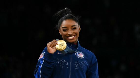 Simone Biles, gimnasta estadounidense. Simone Biles, gimnasta estadounidense.
