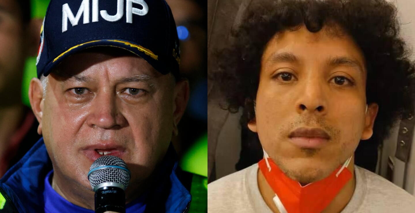 Diosdado Cabello habló sobre la deportación del tiktoker venezolano Leito Oficial. 