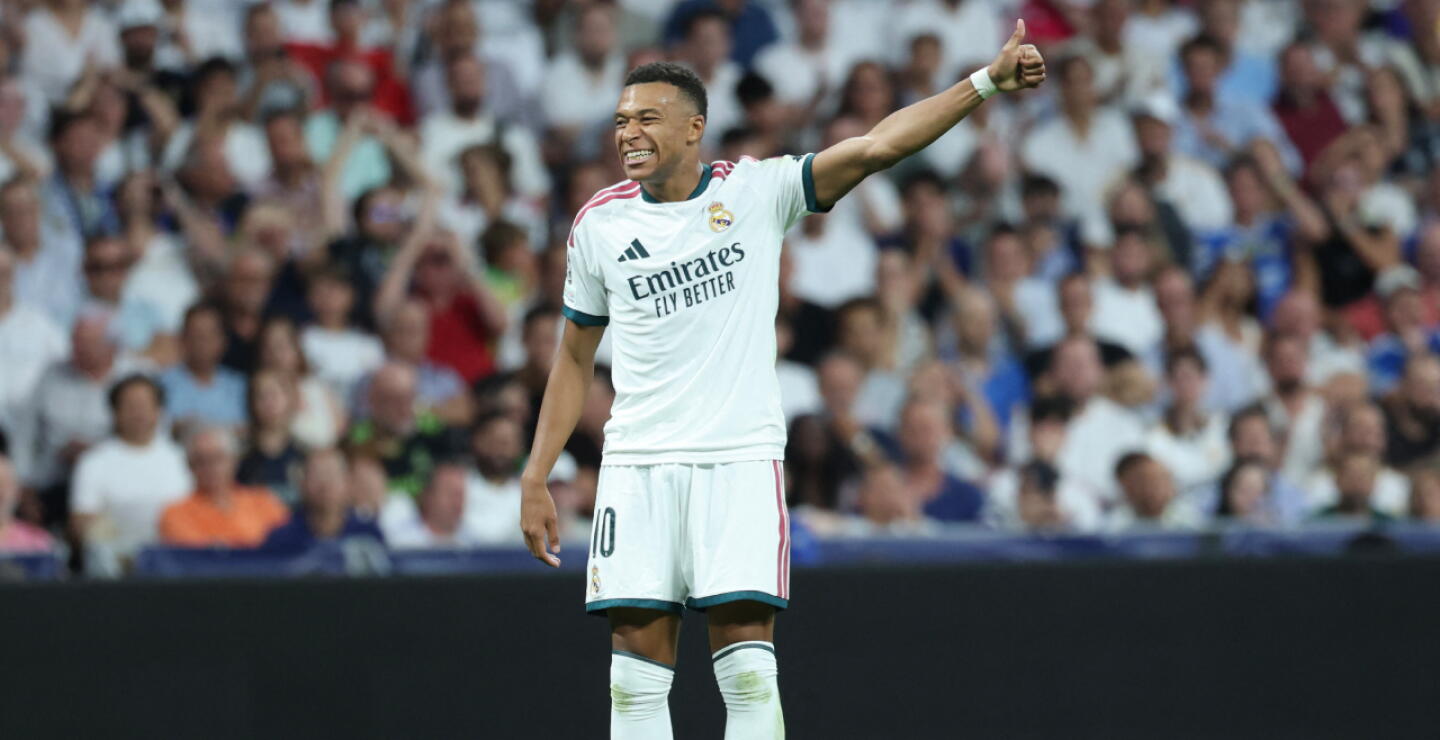 Kylian Mbappé, delantero del Real Madrid