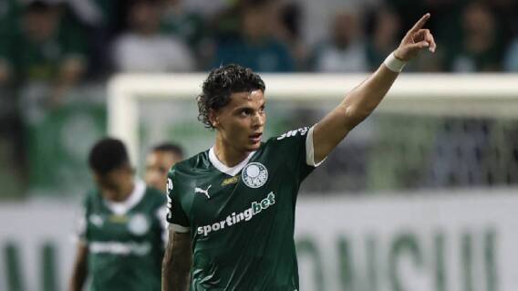 Richard Ríos anotó el gol del triunfo para Palmeiras contra Cerro Porteño Richard Ríos anotó el gol del triunfo para Palmeiras contra Cerro Porteño