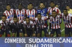 Junior de Barranquilla en la final de la Copa Sudamericana 2018.