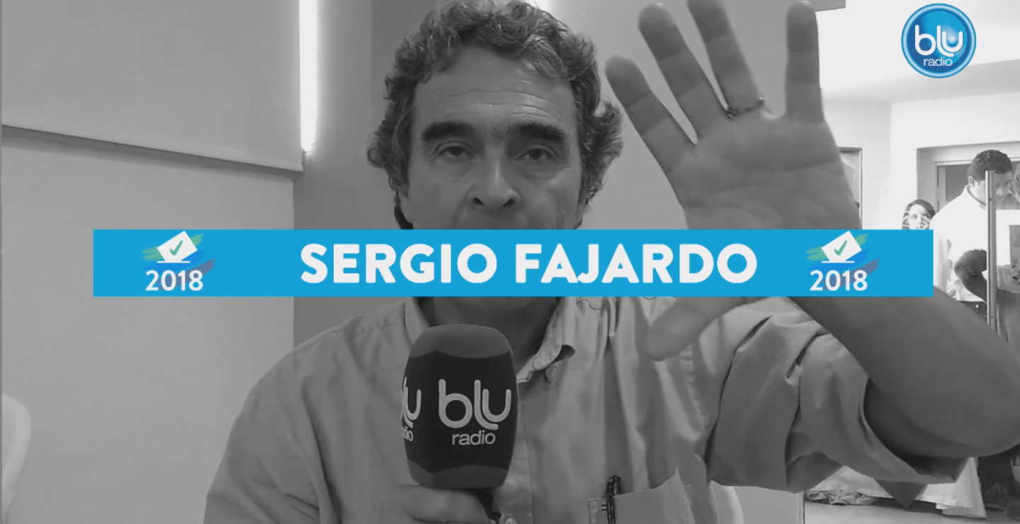 299619_BLU Radio. Sergio Fajardo / Foto: BLU Radio