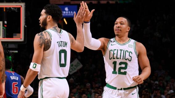 Jayson Tatum, figura de los Boston Celtics  Jayson Tatum, figura de los Boston Celtics