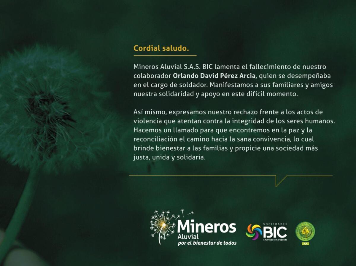 Comunicado Mineros masacre Nechí.jpeg