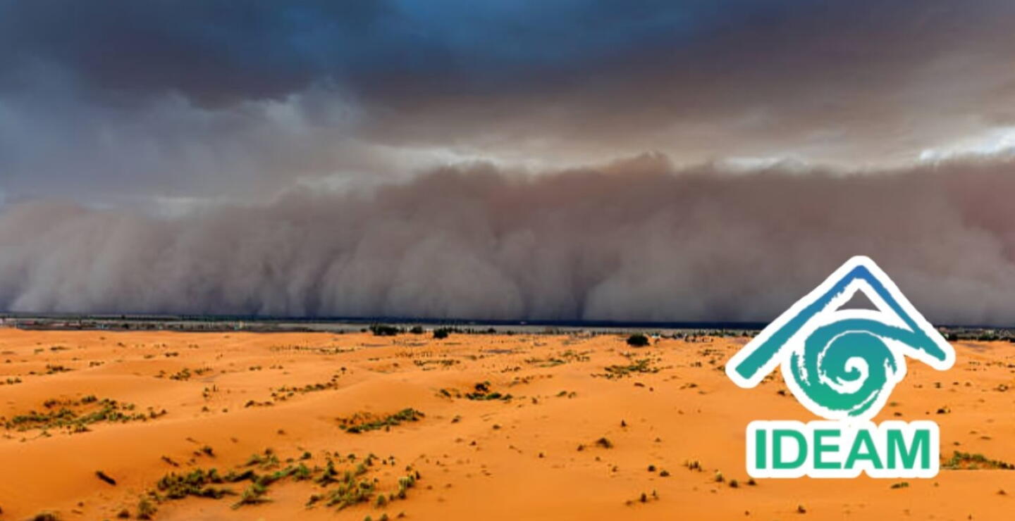 Polvo de Sahara en Colombia