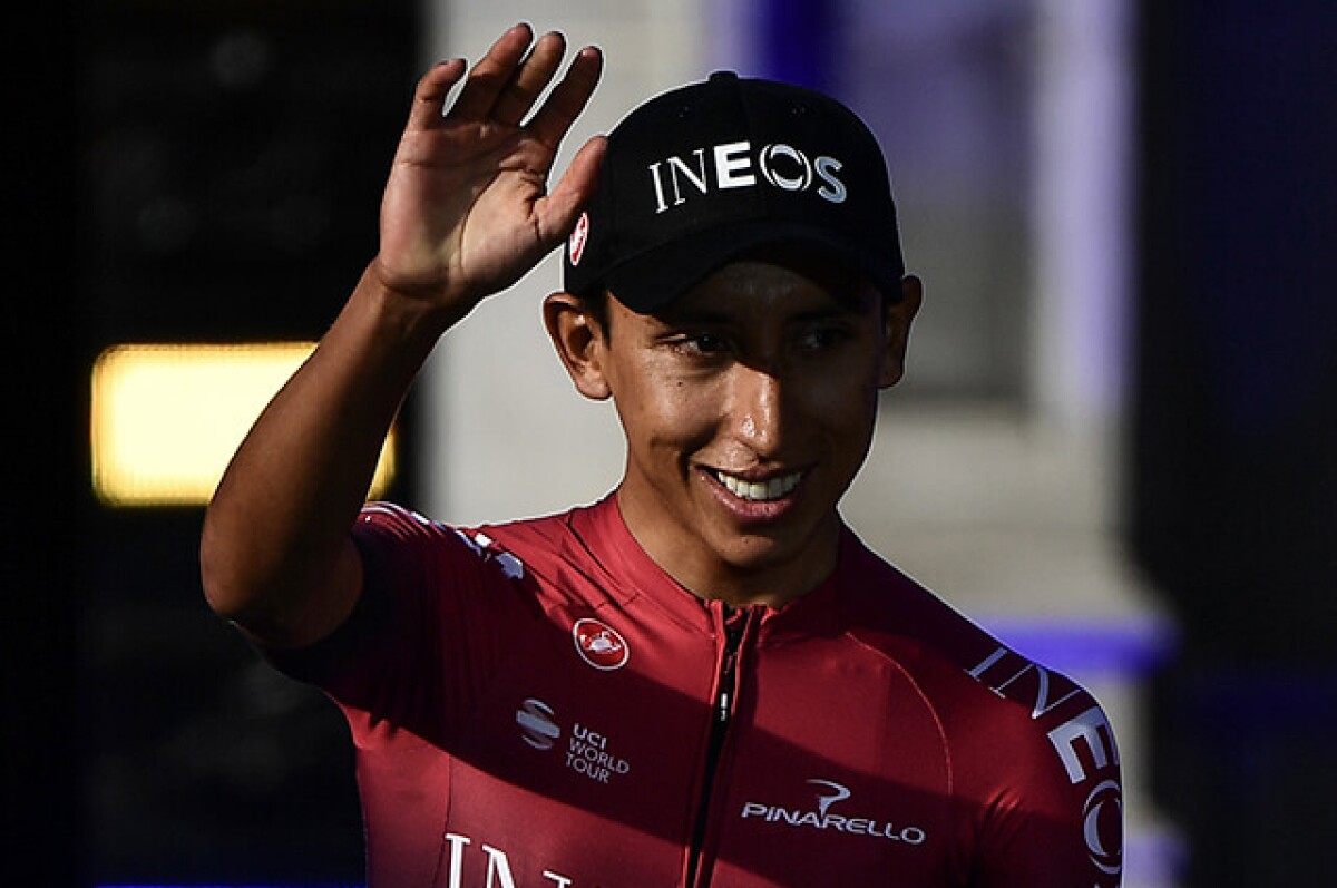 Egan Bernal, ciclista profesional del Team INEOS