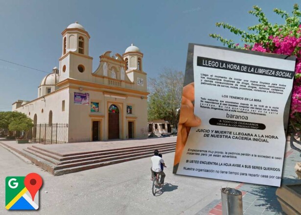 328174_Blu Radio / Referencia panfleto. Foto: Google Maps / Facebook