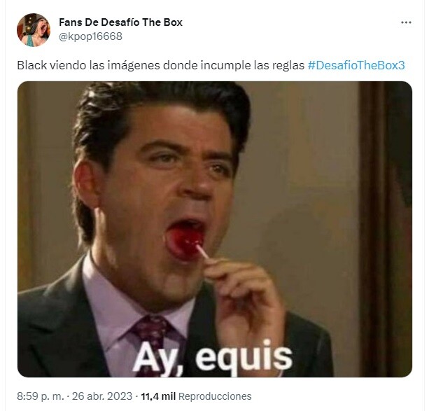 Meme Desafio The Box