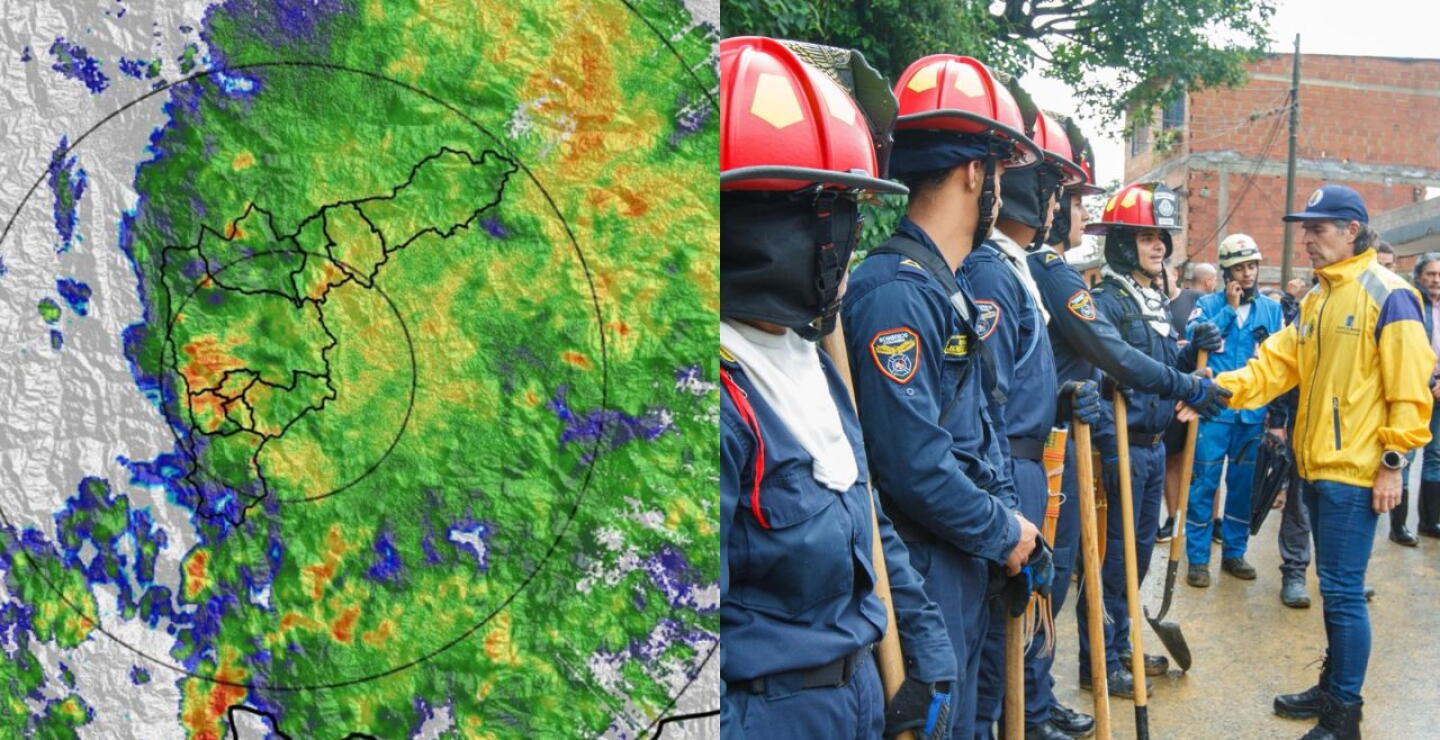 Declaran calamidad pública en Medellín: emergencias por fuertes lluvias no cesan