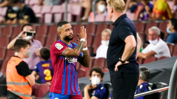 Depay - Koeman FC Barcelona Depay - Koeman FC Barcelona