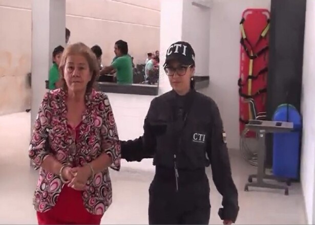 273067_Foto captura de Lucila Gutiérrez exrectora de Riachuelo-Fiscalía