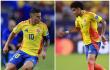 James Rodríguez y Luis Díaz, figuras de la Selección Colombia. 