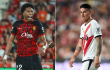 Johan Mojica vs. James Rodríguez en el Mallorca vs. Rayo vallecano.
