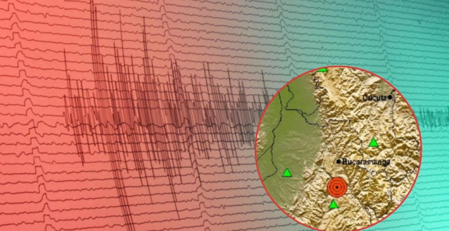 Temblor en  Santander 