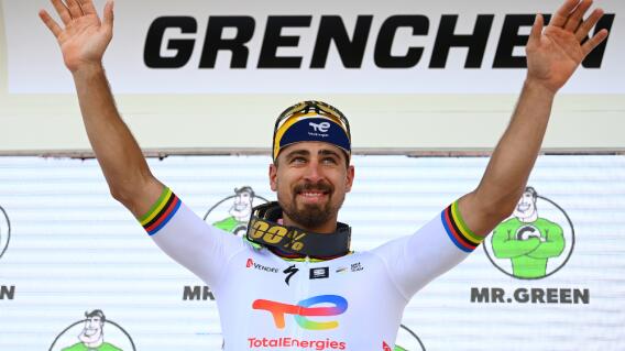 Peter Sagan, ganador de la etapa 3 del Tour de Suiza 2022 Peter Sagan, ganador de la etapa 3 del Tour de Suiza 2022