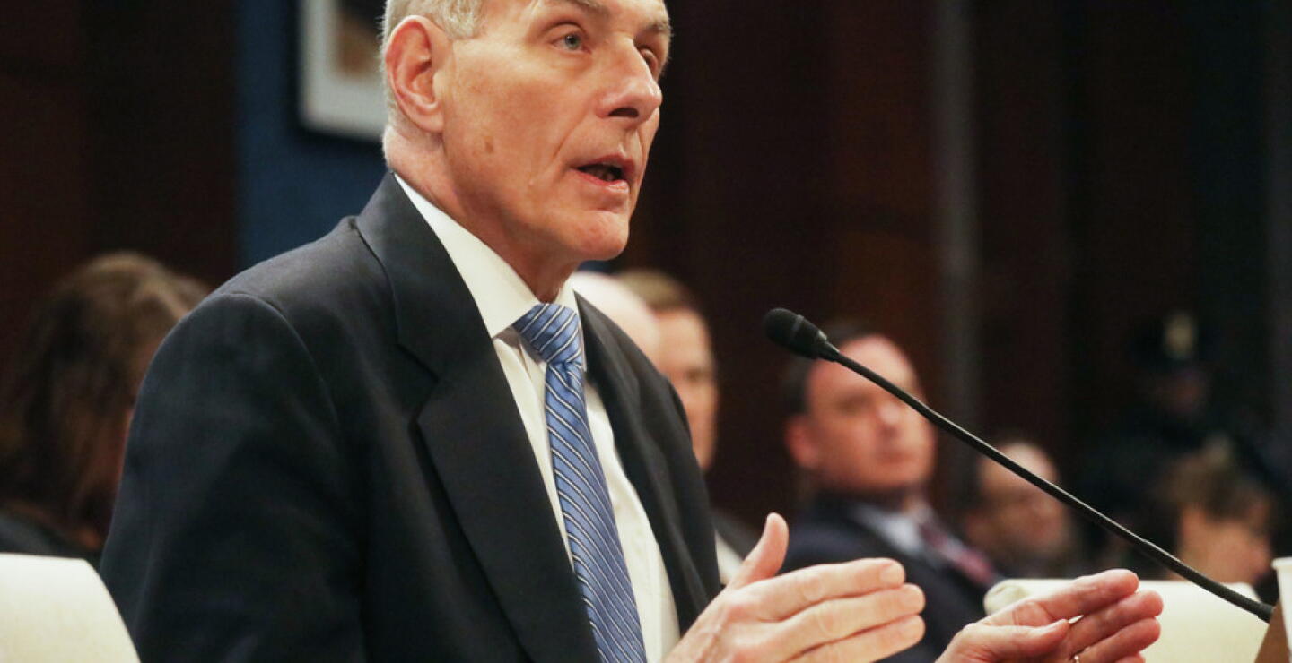 278013_John Kelly, secretario de Seguridad Nacional de EE.UU. / Foto: AFP