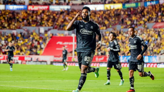 Miguel Borja, delantero del América de México. 