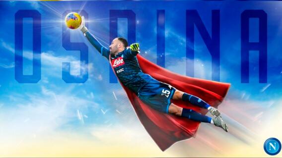 376058_Napoli rinde homenaje a David Ospina en su cumpleaños // Foto: Twitter Napoli
