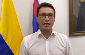 Carlos Caicedo, exgobernador del Magdalena. Foto: Twitter @carlosecaicedo