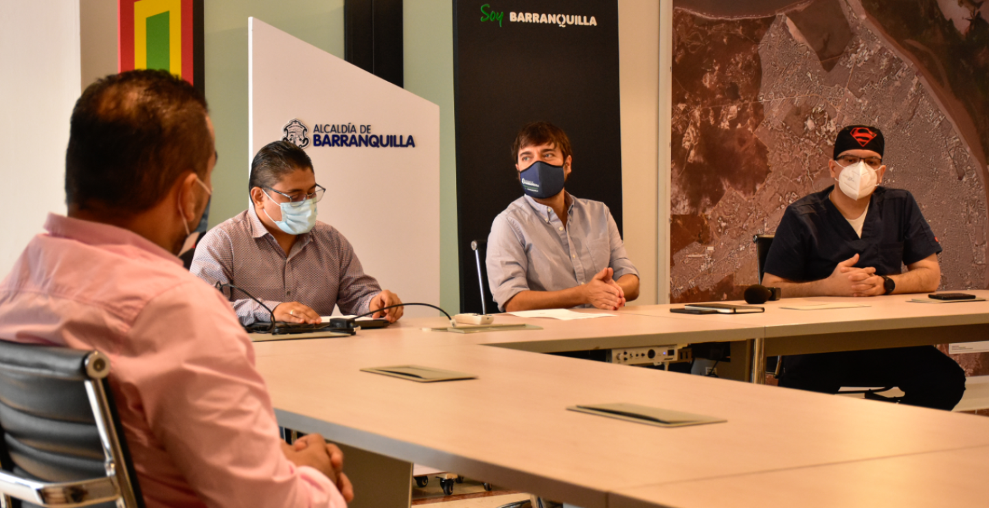 372887_BLU Radio // En Barranquilla, alerta hospitalaria baja de naranja a amarilla // Foto: Alcaldía de Barranquilla