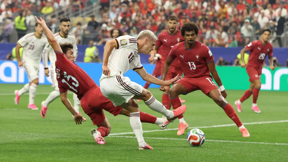 Selección de Portugal vs. Selección de España