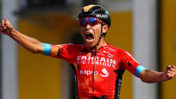 Santiago Buitrago, ciclista colombiano, en el Giro de Italia 2022 Santiago Buitrago, ciclista colombiano, en el Giro de Italia 2022