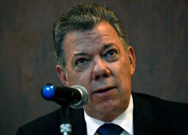 Juan Manuel Santos. Foto AFP